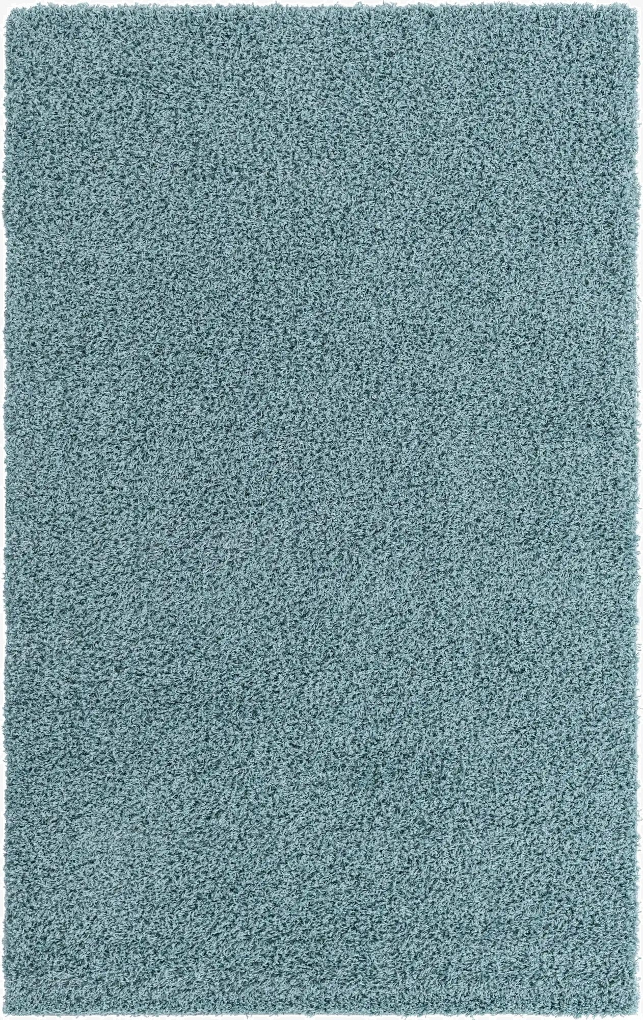  5' 3 x 8' Solid Shag Rug