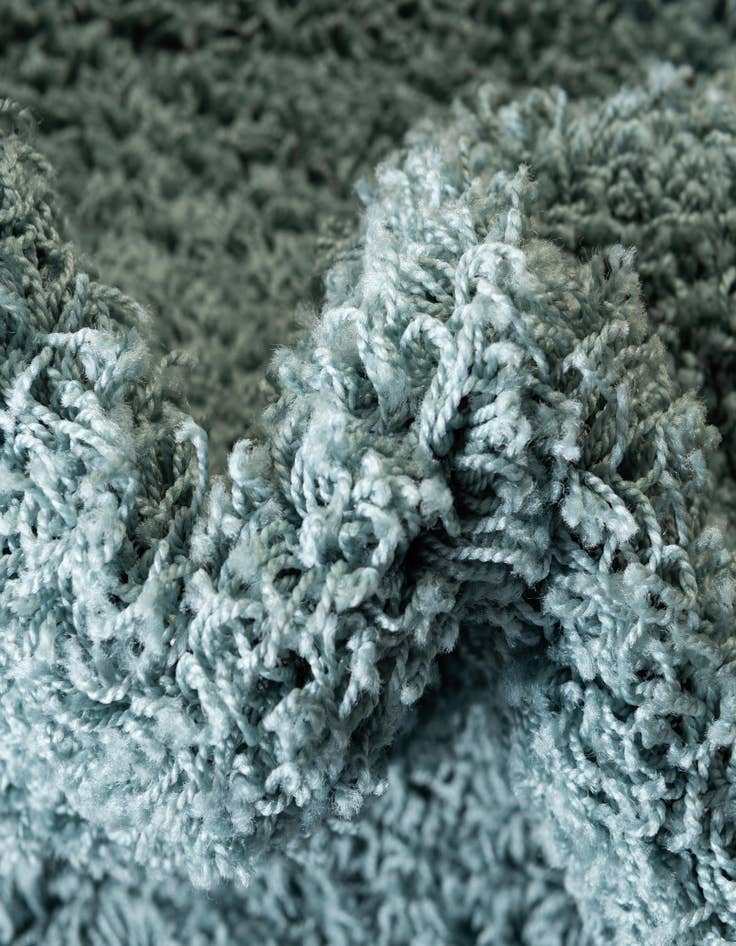 Detail image of  4' x 4' Solid Shag Round Rug