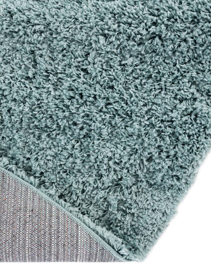 Detail image of  4' x 4' Solid Shag Round Rug