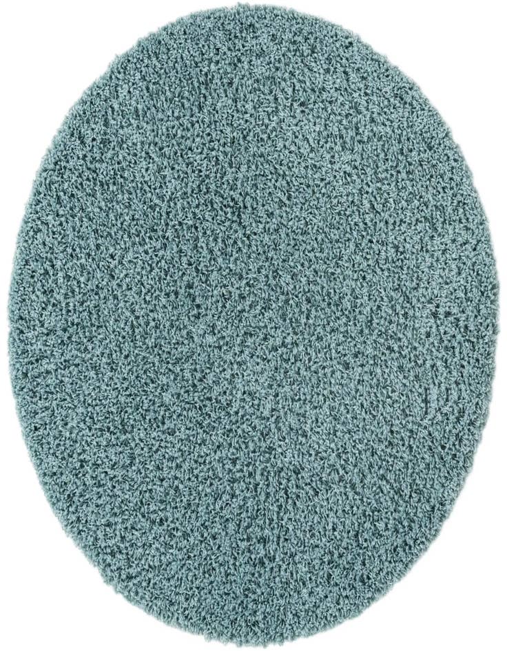Detail image of  6' x 6' Solid Shag Round Rug