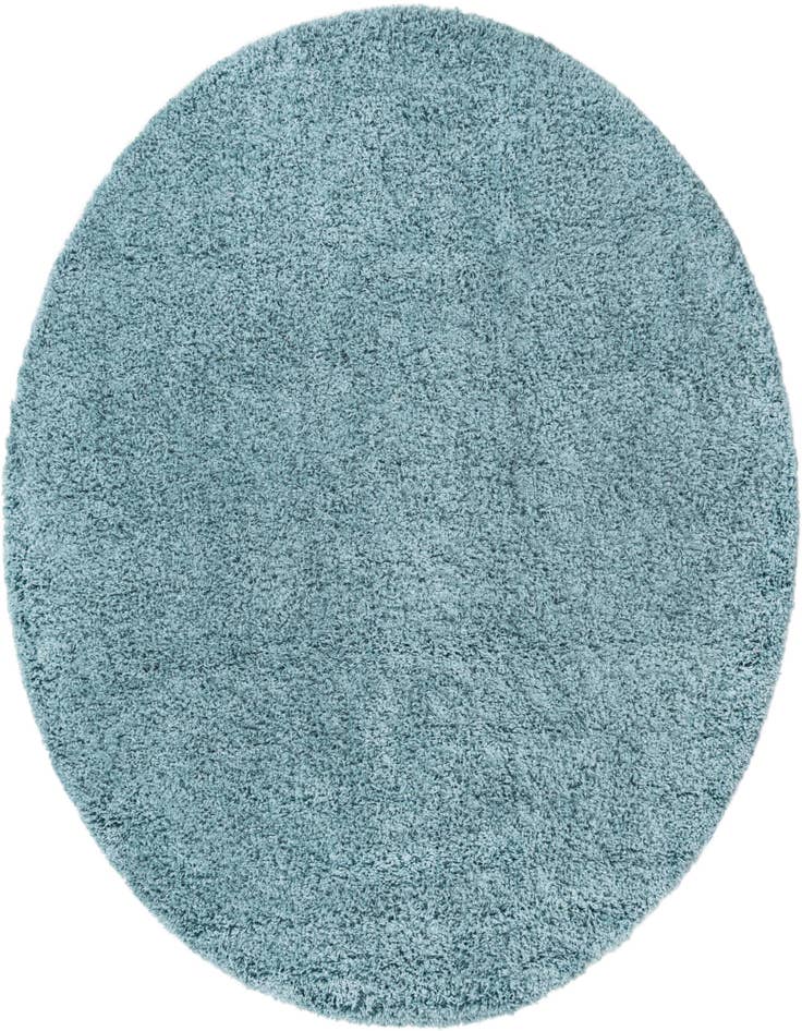 Detail image of  7' x 7' Solid Shag Round Rug