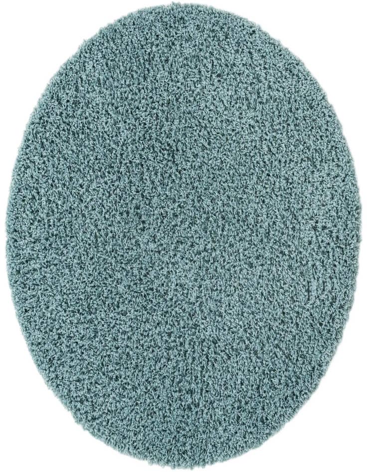 Detail image of  4' x 4' Solid Shag Round Rug