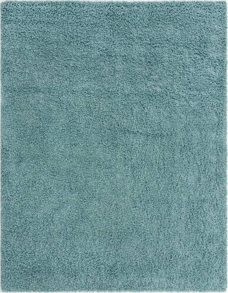 Detail image of  7' 10 x 7' 10 Solid Shag Square Rug