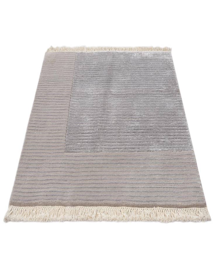 Detail image of  2' 7 x 2' 7  Hand Knotted Darya Wool Square Rug