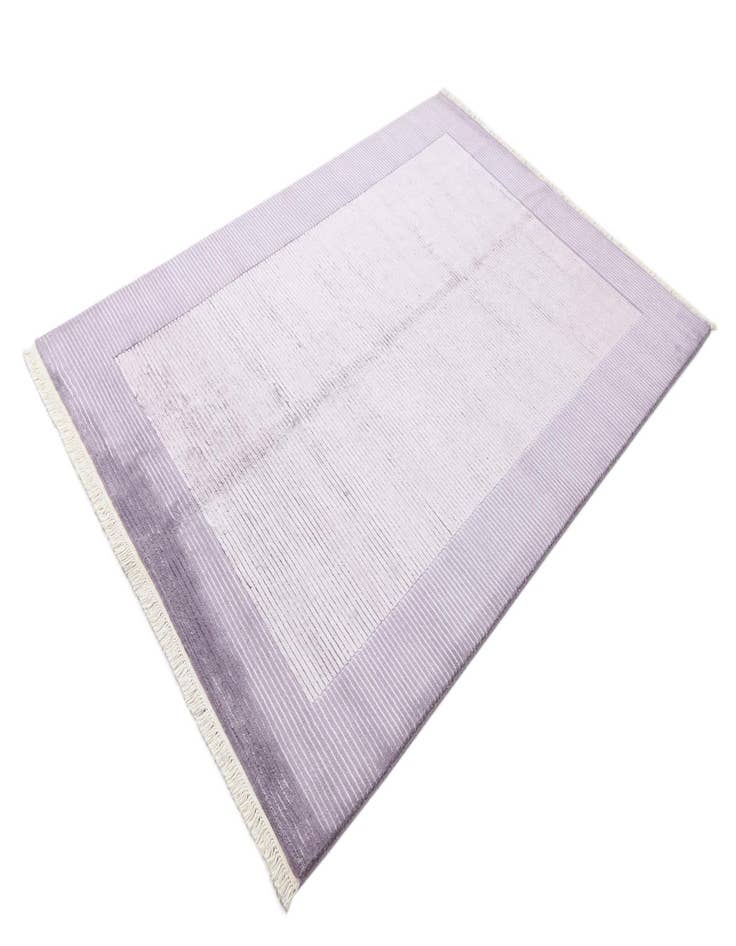 Detail image of  5' 6 x 8'  Hand Knotted Darya Wool Rug