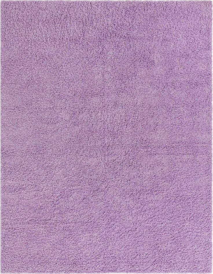 Detail image of  7' 10 x 11' Solid Shag Rug