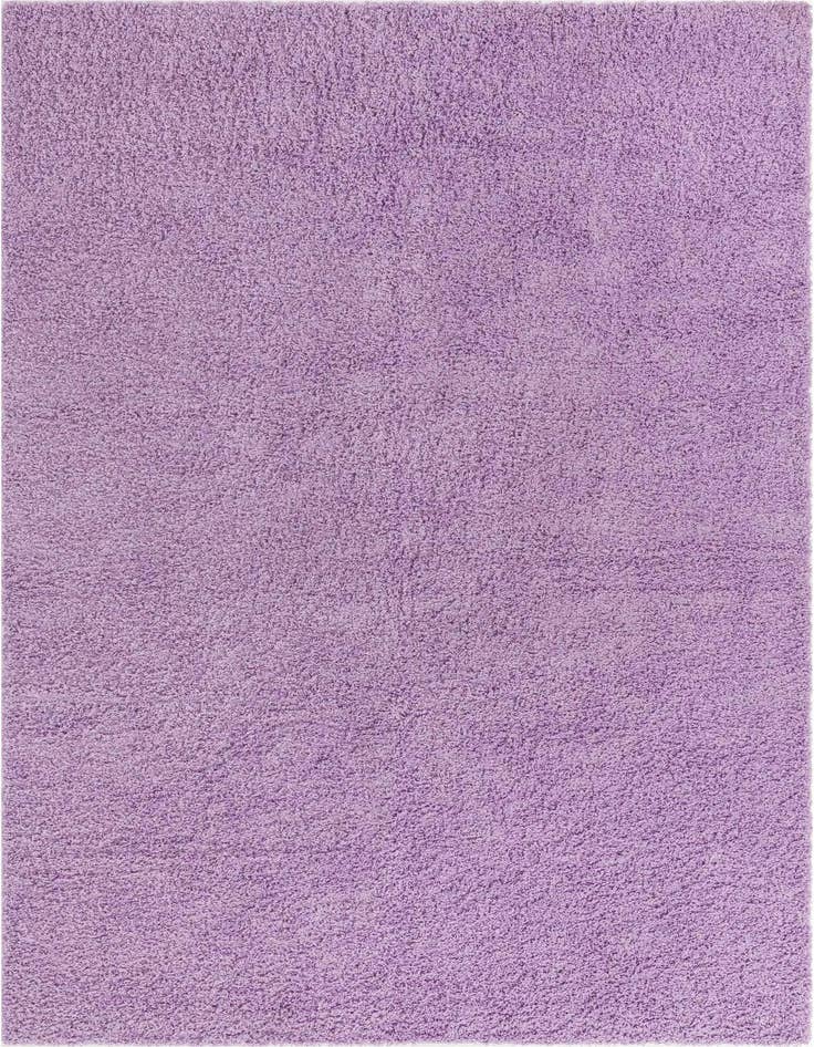 Detail image of  5' 3 x 8' Solid Shag Rug