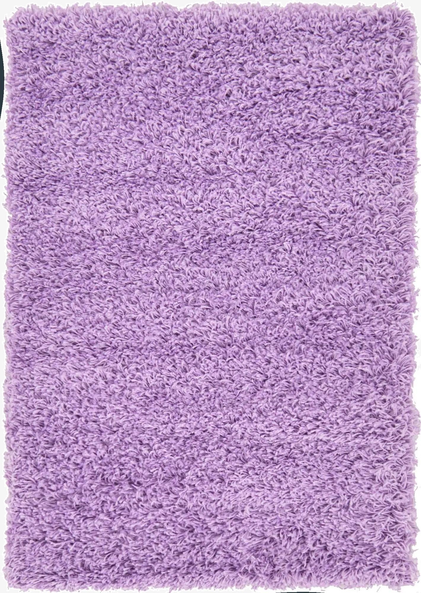  2' x 3' Solid Shag Rug