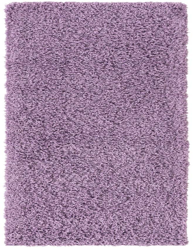 Detail image of  2' x 6' 5 Solid Shag Runner Rug