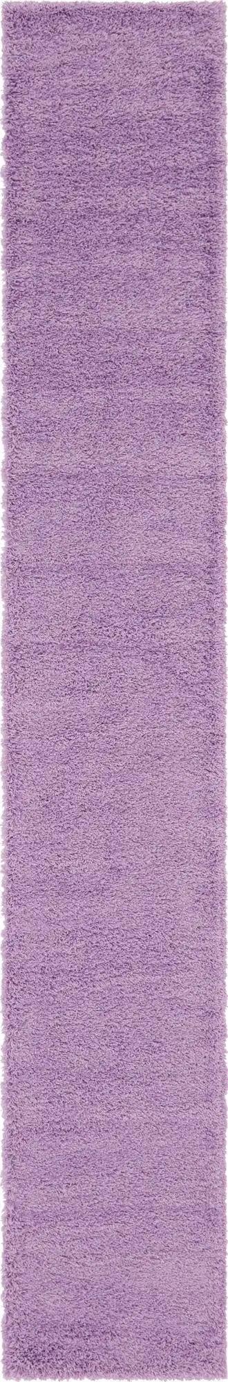  2' 7 x 16' 5 Solid Shag Runner Rug