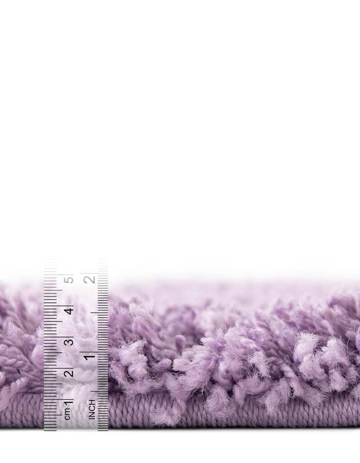 Detail image of  7' 10 x 7' 10 Solid Shag Square Rug