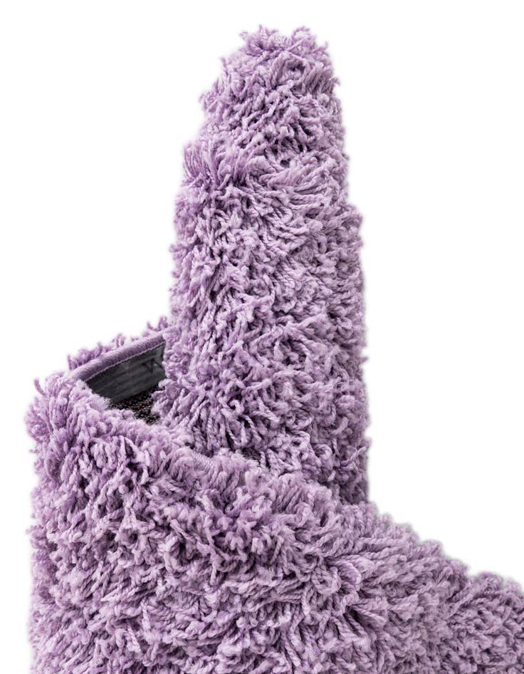 Detail image of  7' 10 x 7' 10 Solid Shag Square Rug