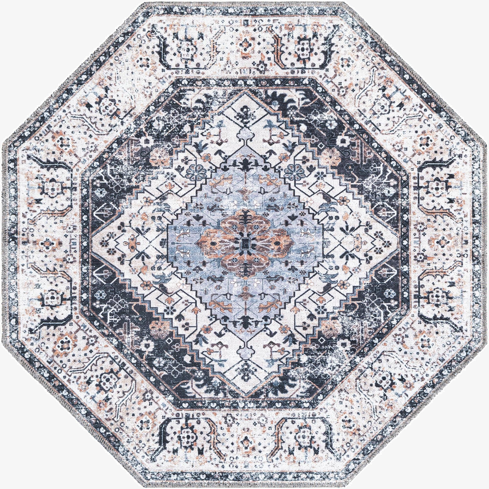  3' 3 x 3' 3 Yara Octagon Rug