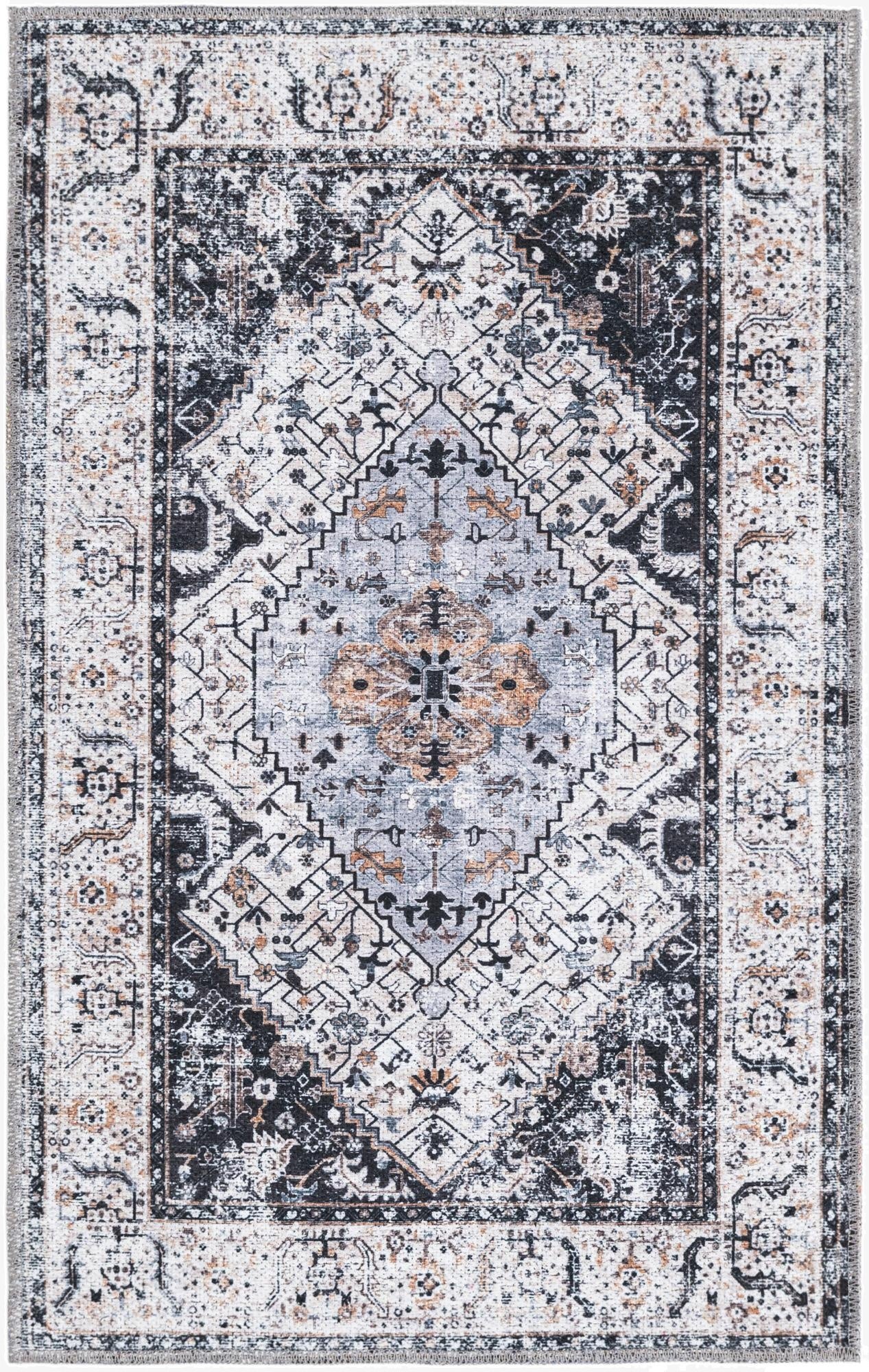  2' x 3'  Washable Yara Rug