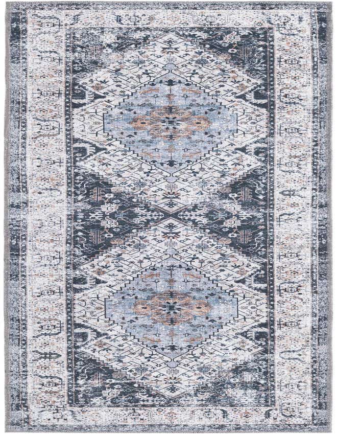 Primary image  2' x 6'  Washable Yara Runner Rug