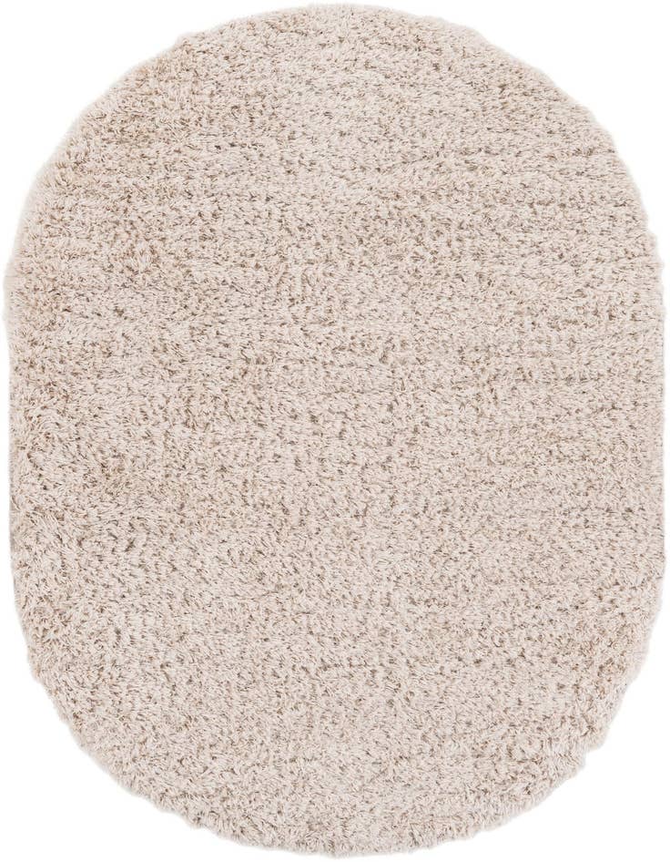 Detail image of  5' 6 x 8' Infinity Shag Oval Rug