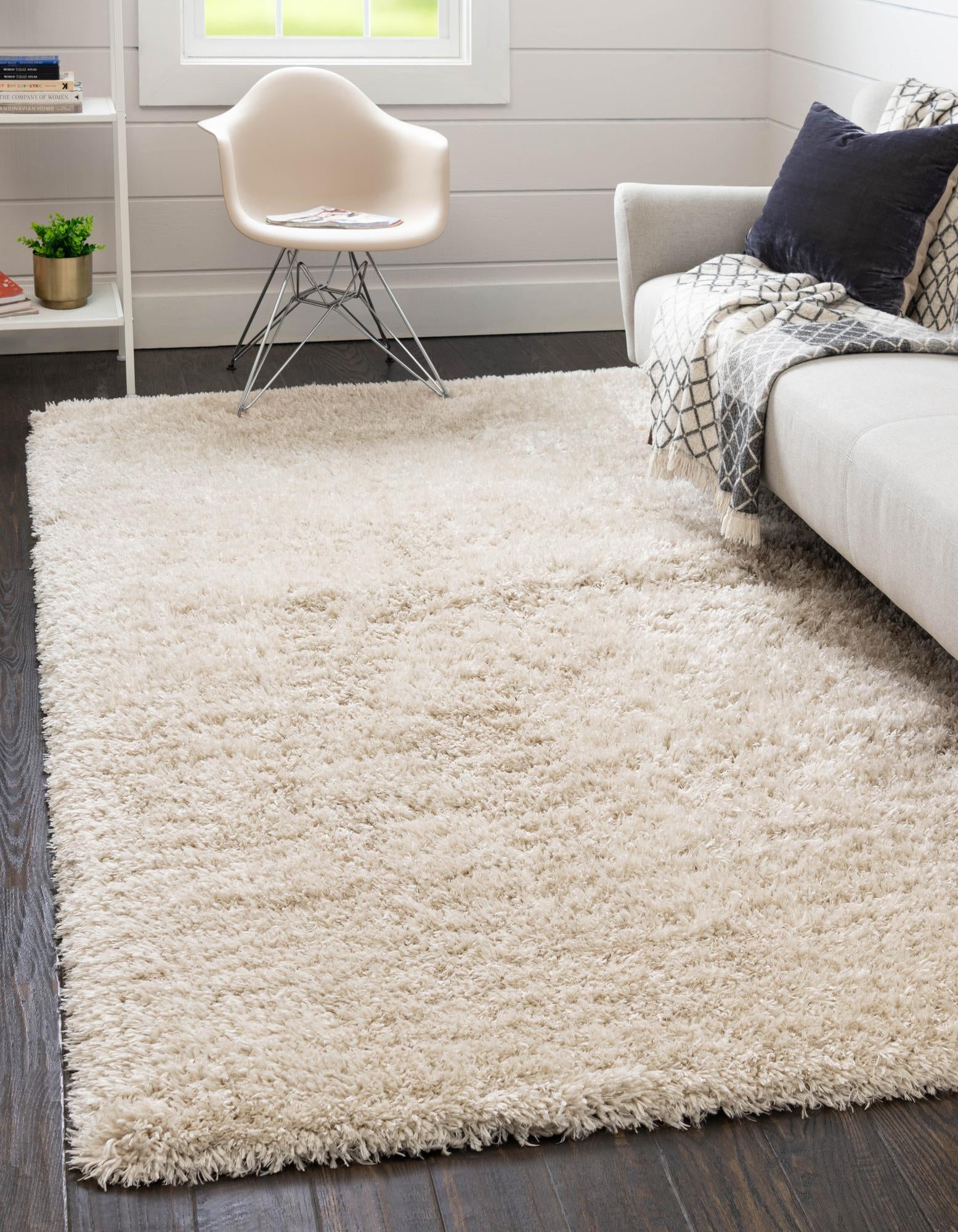 Linen 5' x 8' Infinity Shag Rug | Rugs.com