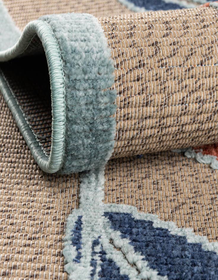 Detail image of  5' x 7' 7  Washable  Indoor / Outdoor Rug