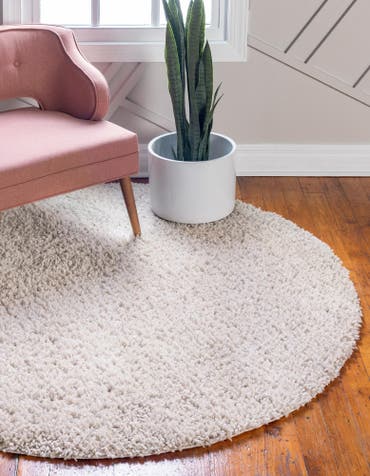  3' 3 x 3' 3 Zermatt Shag Round Rug