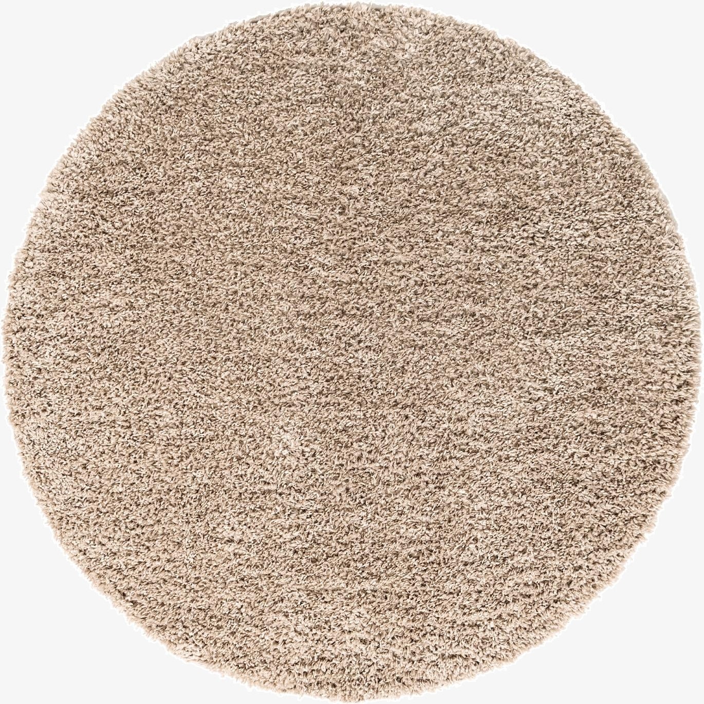  4' x 4' Zermatt Shag Round Rug