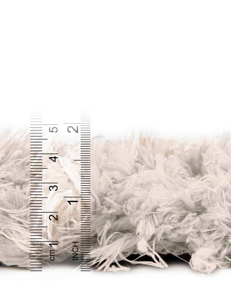 Detail image of  2' x 6' 5 Infinity Shag Runner Rug