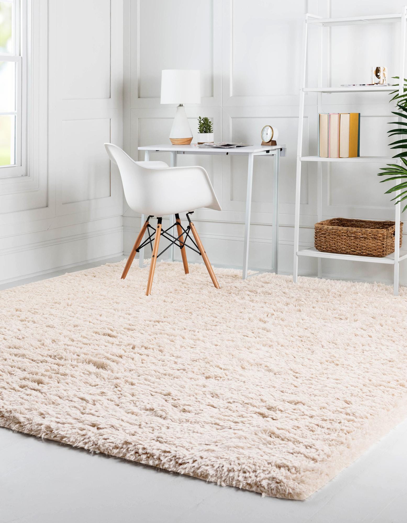 Linen 8' x 8' Infinity Shag Square Rug | Rugs.com