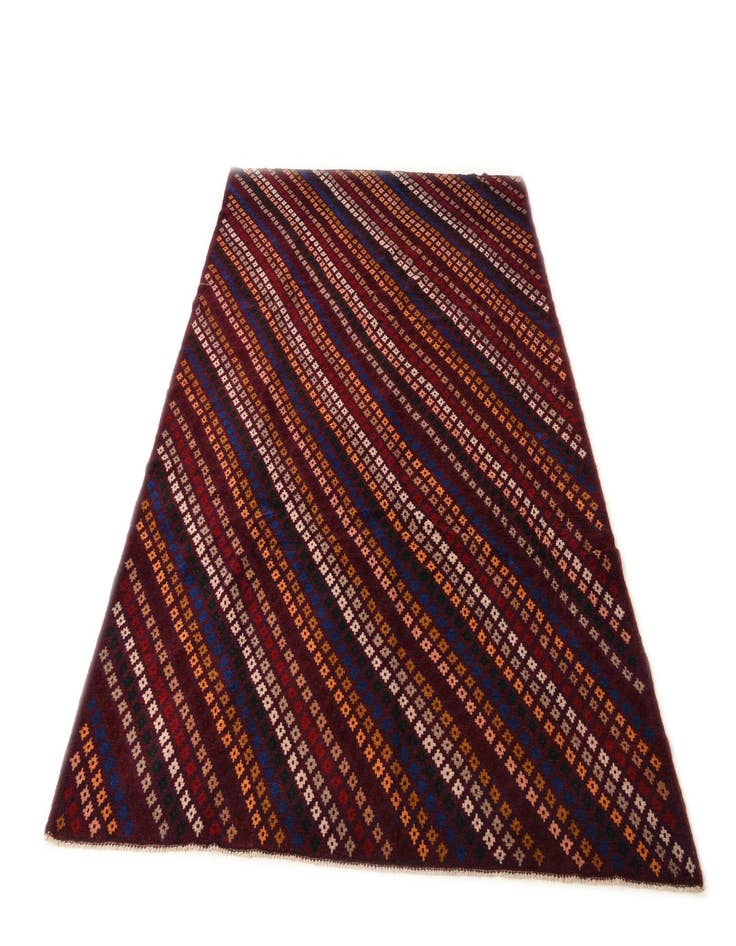 Detail image of  7' x 9' 9  Hand Knotted Balouch Wool Rug