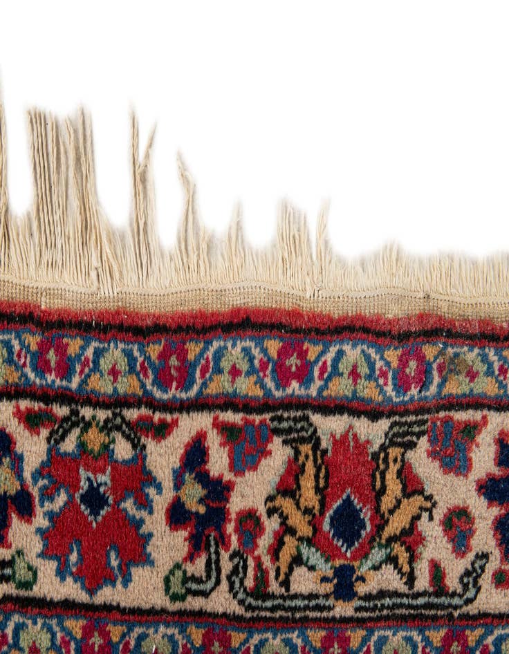 Detail image of  3' x 4' 5  Hand Knotted Bidjar Wool Rug