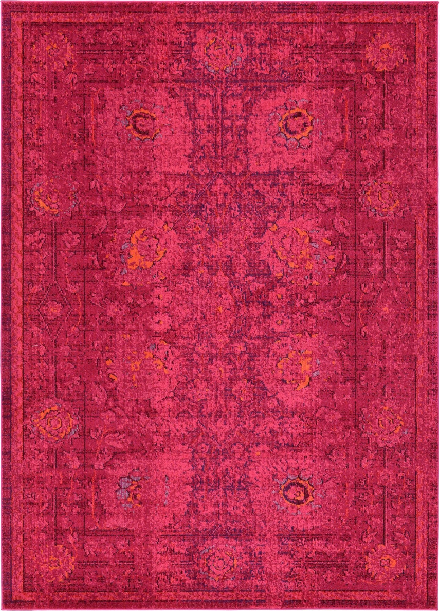  7' x 10'  Washable Fleur Rug
