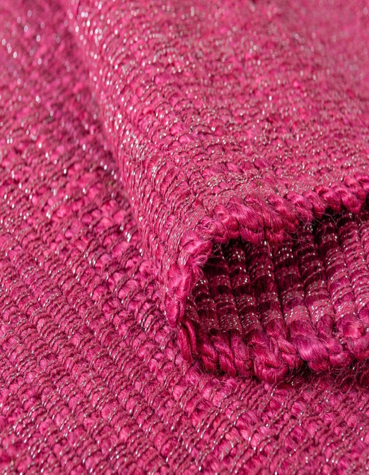 Detail image of  5' x 8'  Hand Woven Gilded Jute Rug