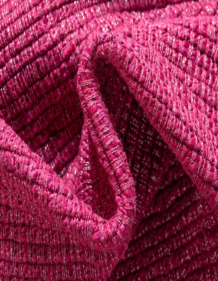 Detail image of  5' x 8'  Hand Woven Gilded Jute Rug