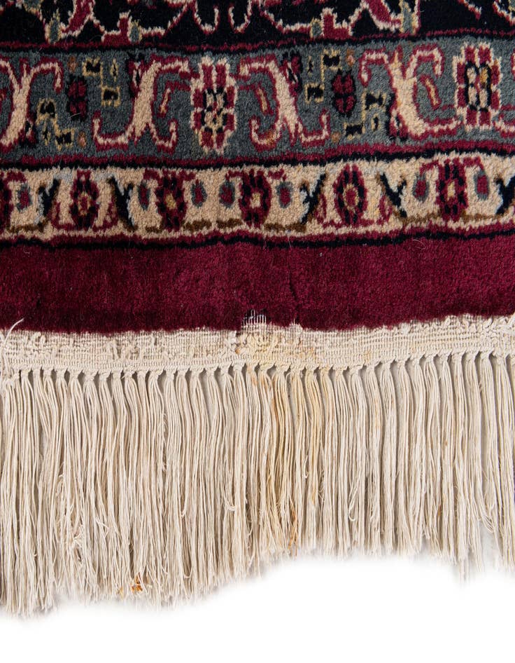 Detail image of  6' 11 x 9' 10  Hand Knotted Kashan Oriental Wool Rug