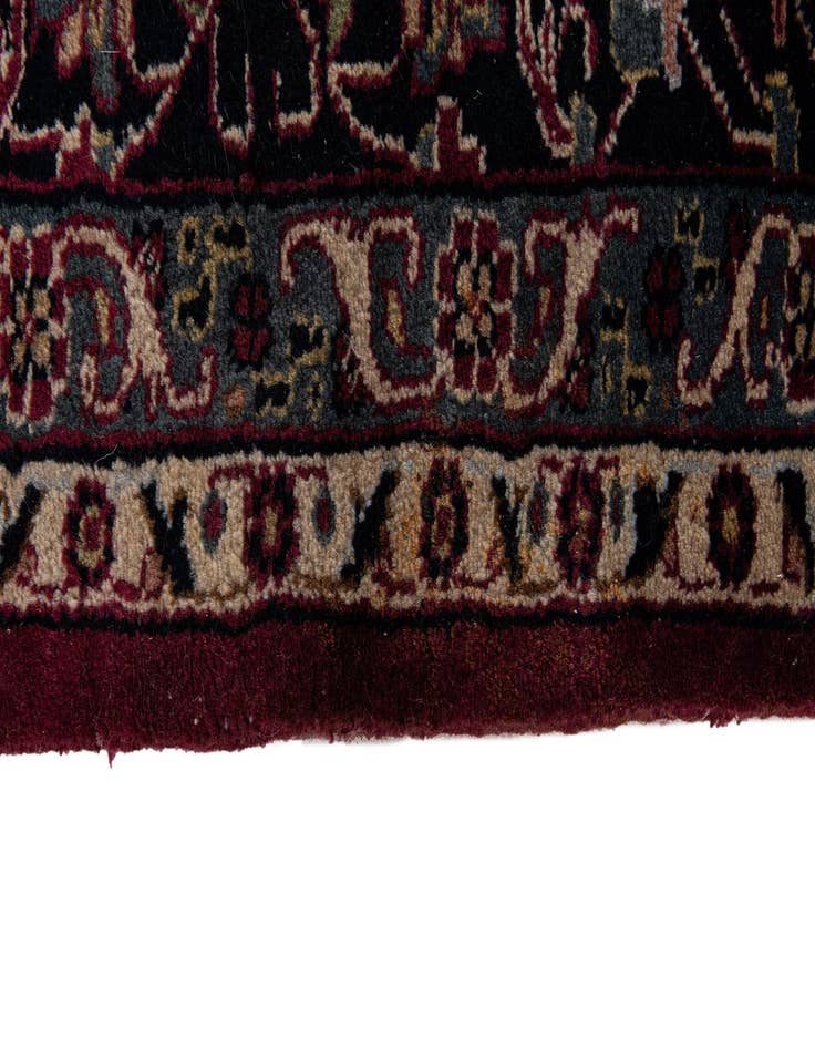 Detail image of  6' 11 x 9' 10  Hand Knotted Kashan Oriental Wool Rug