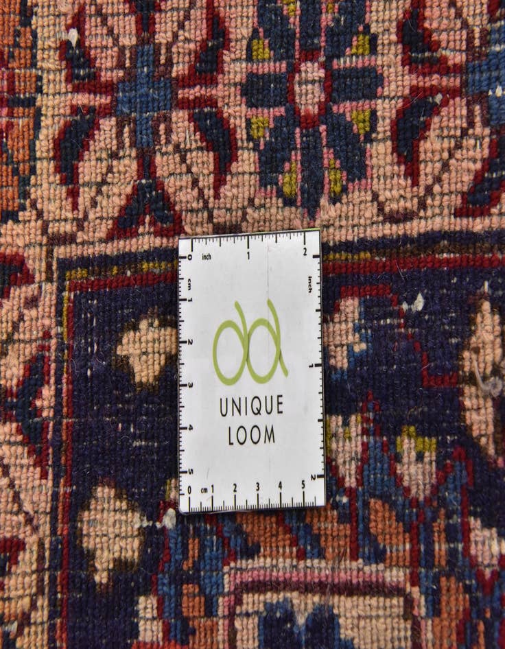 Detail image of  9' 8 x 12' 10  Hand Knotted Mashad Persian Wool Rug