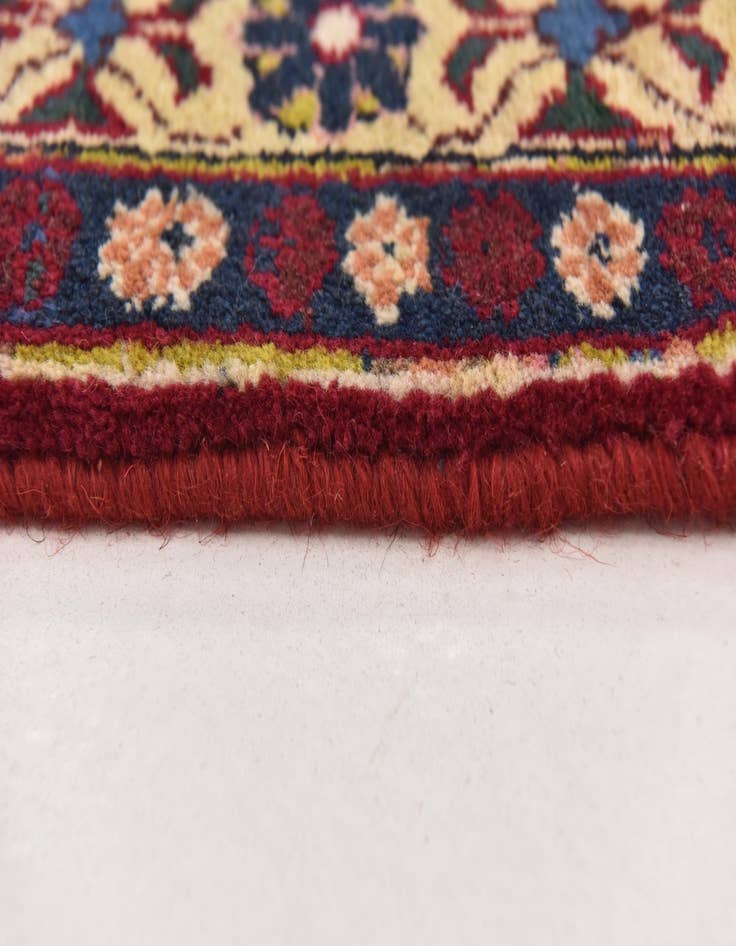 Detail image of  9' 8 x 12' 10  Hand Knotted Mashad Persian Wool Rug