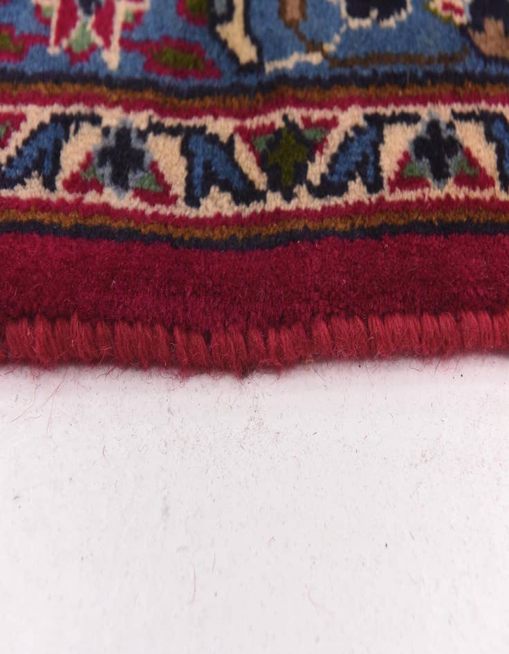 Detail image of  9' 6 x 12' 5  Hand Knotted Mashad Persian Wool Rug