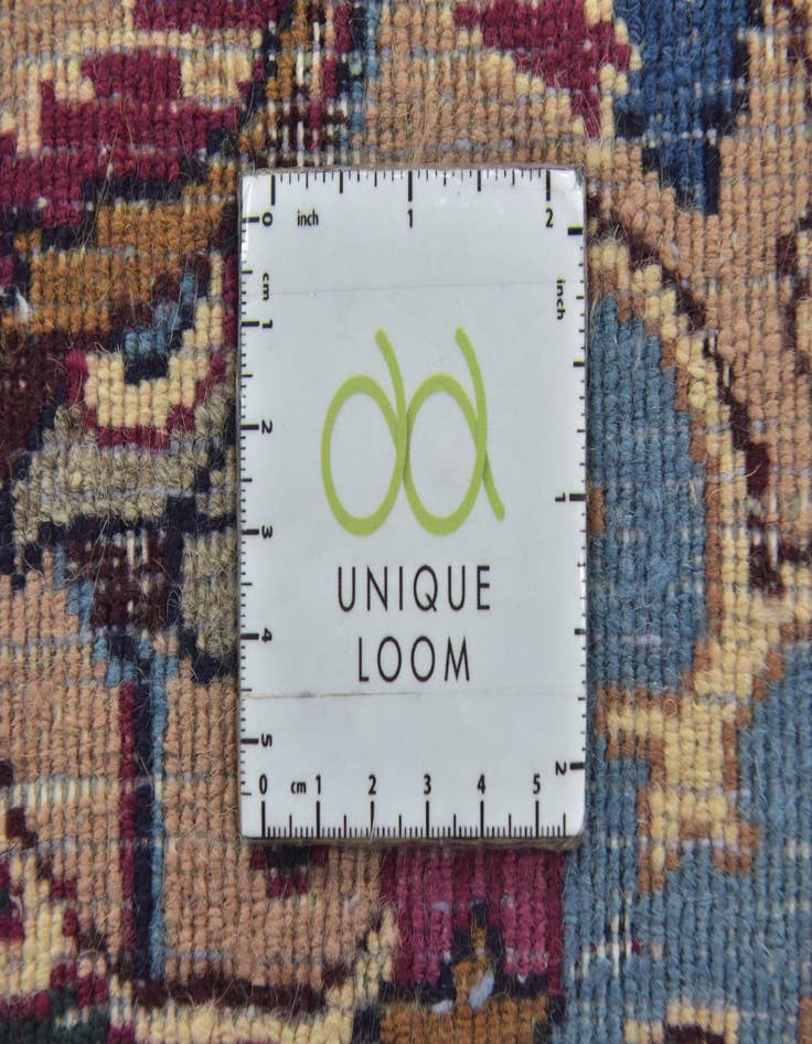 Detail image of  9' 10 x 12' 7  Hand Knotted Mashad Persian Wool Rug