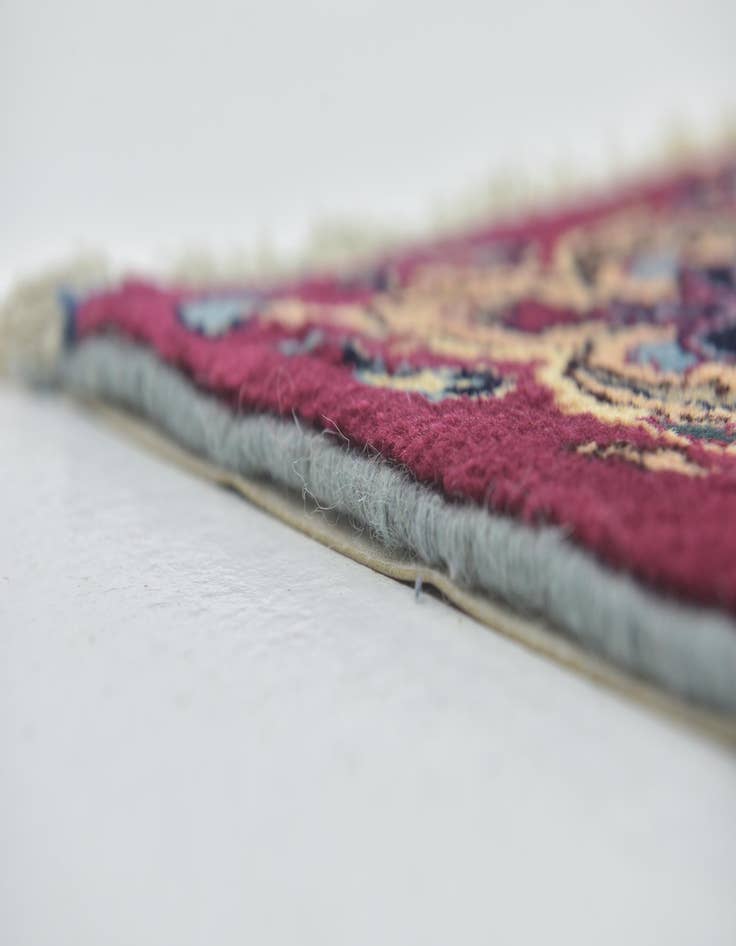 Detail image of  9' 10 x 12' 7  Hand Knotted Mashad Persian Wool Rug