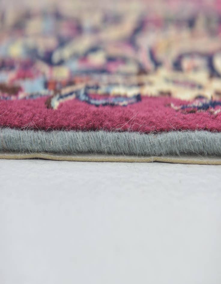 Detail image of  9' 10 x 12' 7  Hand Knotted Mashad Persian Wool Rug