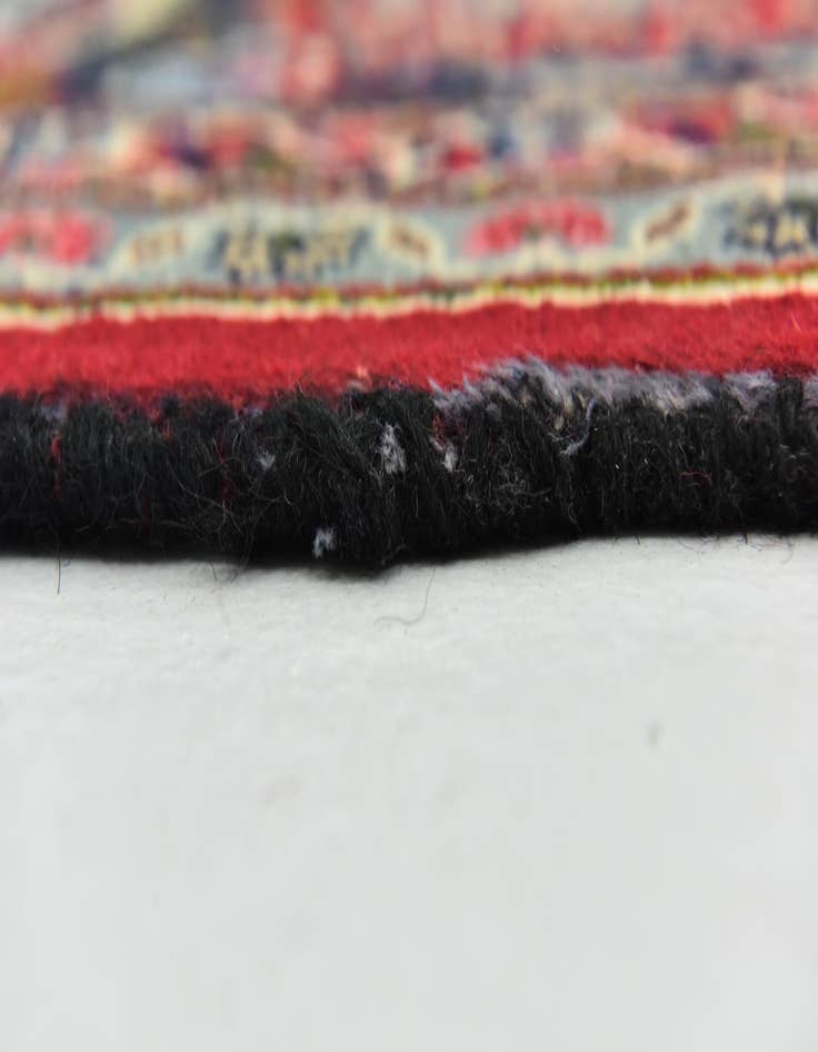 Detail image of  9' 9 x 12' 6  Hand Knotted Mashad Persian Wool Rug