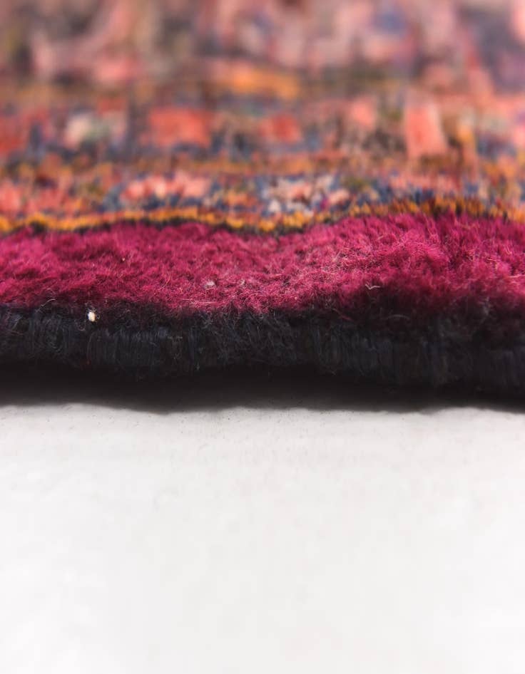 Detail image of  9' 9 x 12' 9  Hand Knotted Mashad Persian Wool Rug