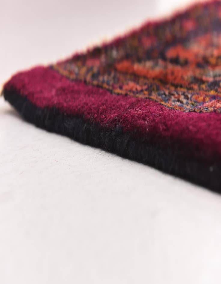 Detail image of  9' 9 x 12' 9  Hand Knotted Mashad Persian Wool Rug