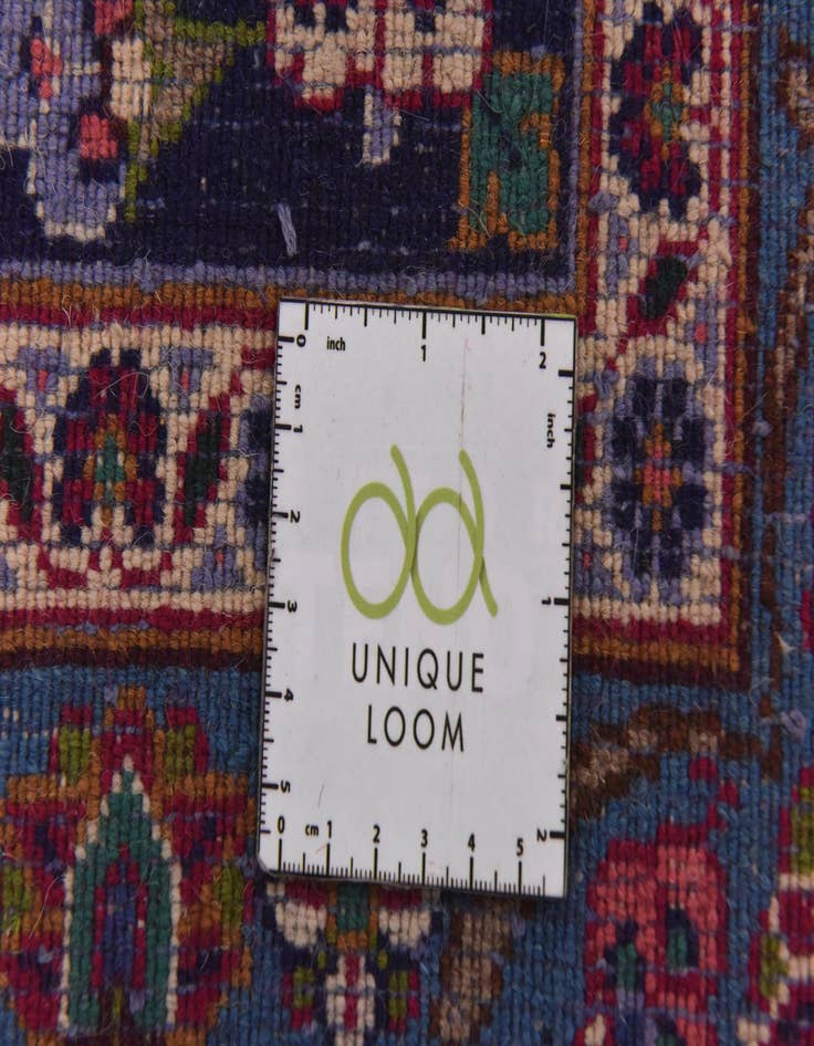 Detail image of  10' 2 x 13' 3  Hand Knotted Mashad Persian Wool Rug