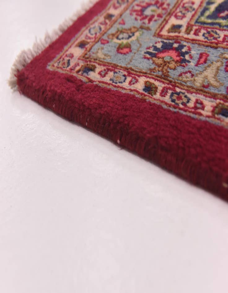 Detail image of  9' 10 x 12' 3  Hand Knotted Mashad Persian Wool Rug