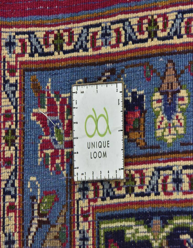 Detail image of  9' 10 x 12' 10  Hand Knotted Mashad Persian Wool Rug