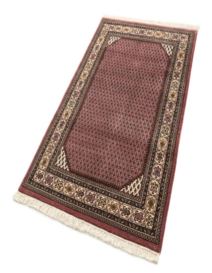 Detail image of  4' x 5' 11  Hand Knotted Mir Oriental Wool Rug