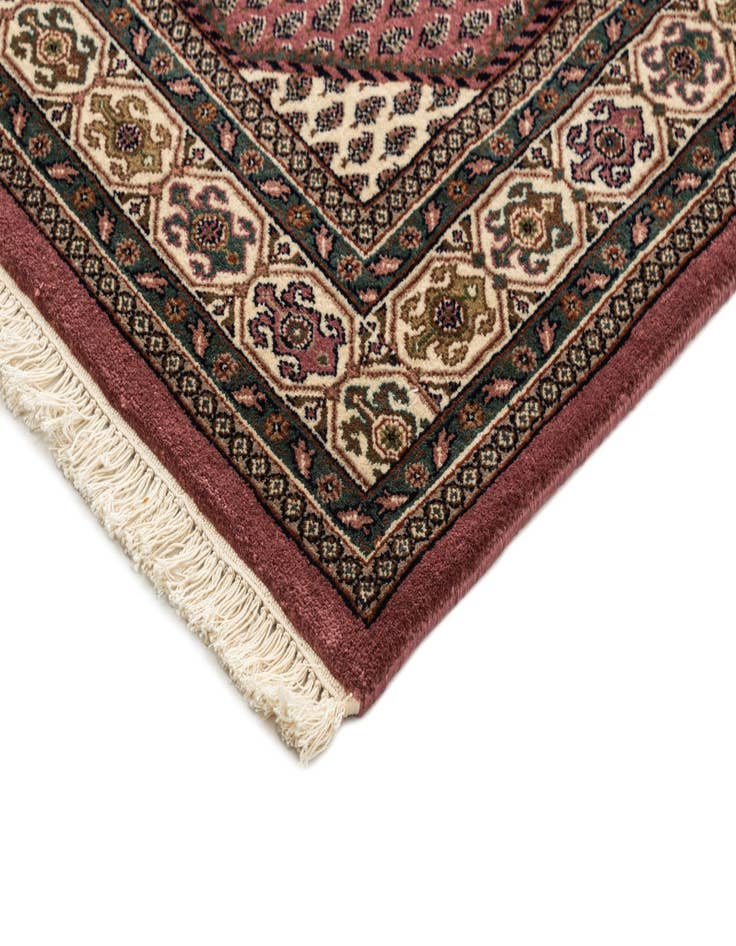 Detail image of  4' x 5' 11  Hand Knotted Mir Oriental Wool Rug