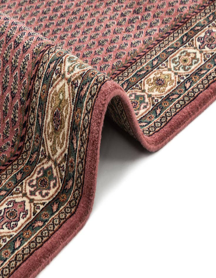 Detail image of  4' x 5' 11  Hand Knotted Mir Oriental Wool Rug