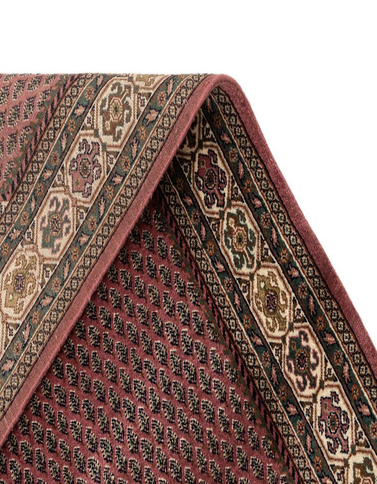 Detail image of  4' x 5' 11  Hand Knotted Mir Oriental Wool Rug