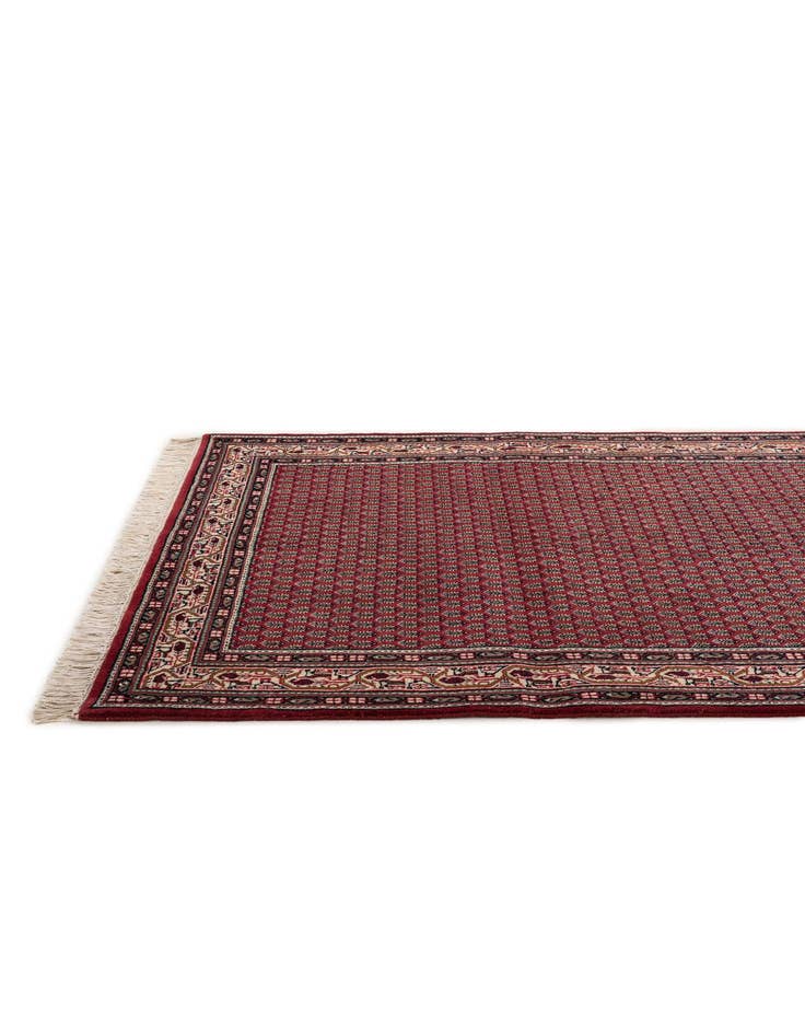 Detail image of  4' x 5' 9  Hand Knotted Mir Wool Rug